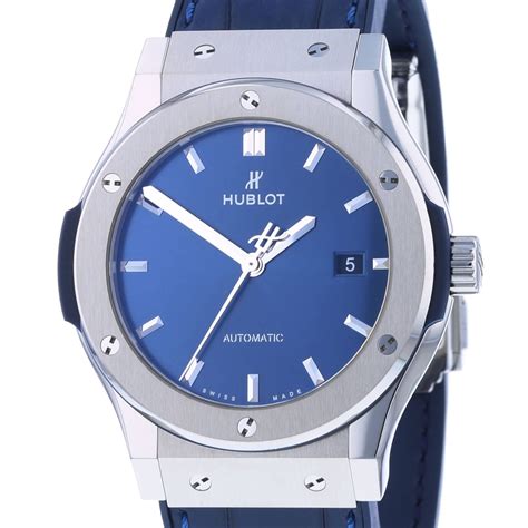 hublot damen blau|Hublot Classic Fusion Blue Titanium .